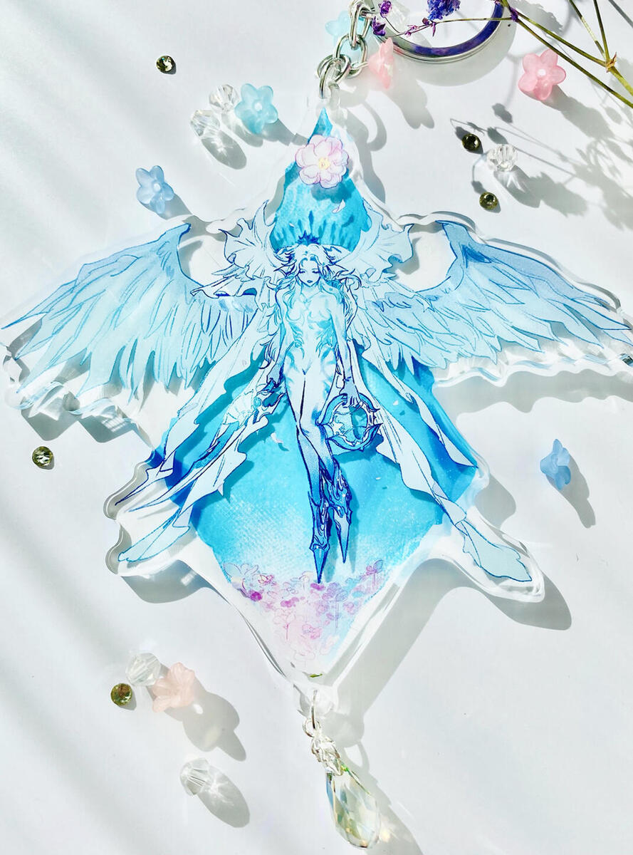 ffxiv - mothercrystal acrylic charm